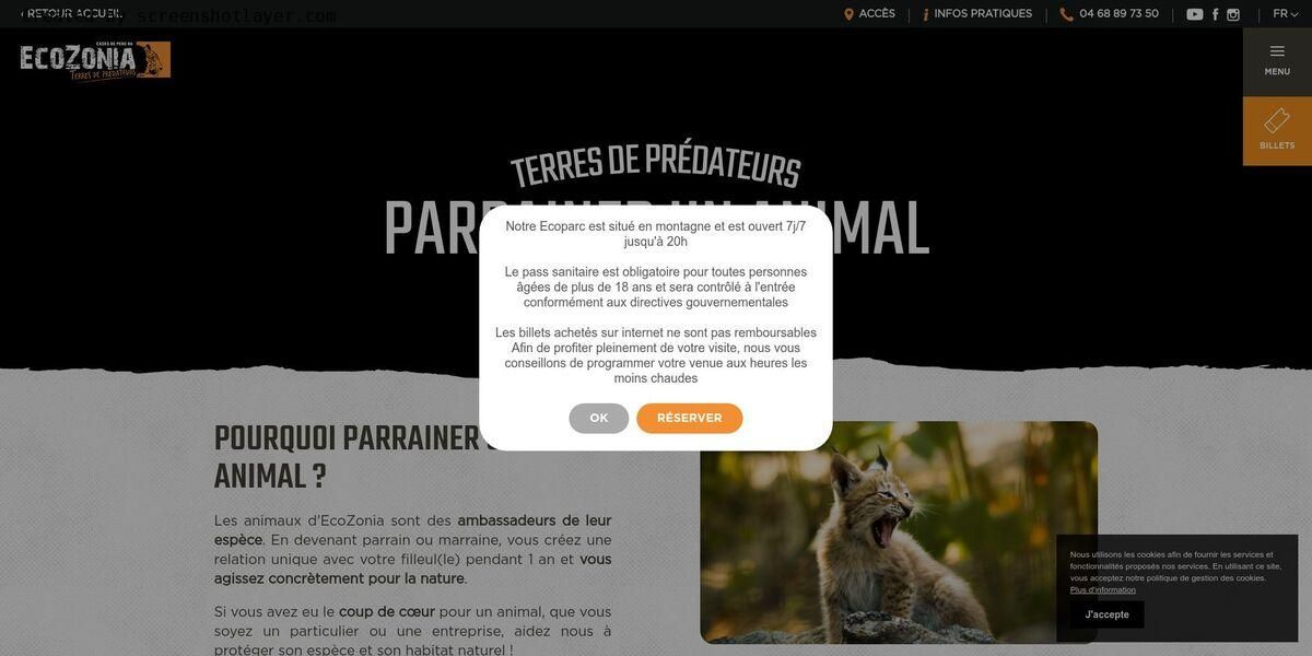 Parrainer un animal | EcoZonia